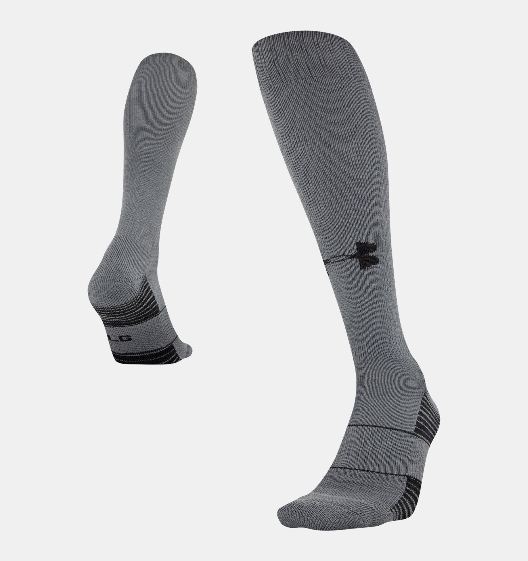 1 Pair Under Armour Mens Soccer Solid Over-the-Calf Socks 